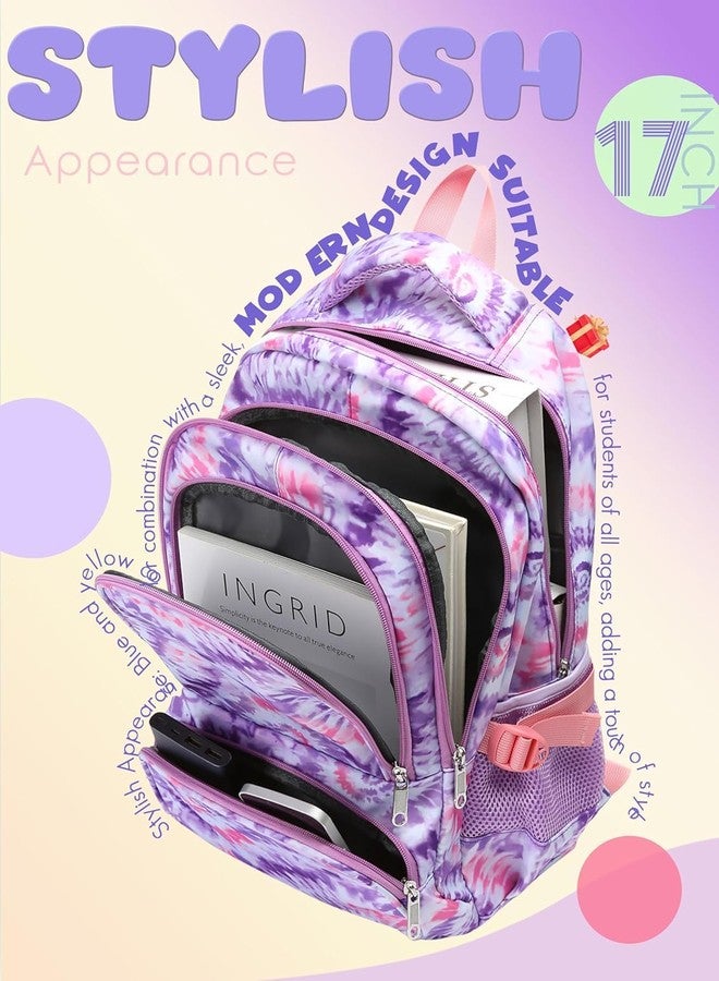 CLUCI Kids Backpack for Girls Elementary Primary Middle School Bag for Aged 8-10 for Teens Childs Bookbag Back to School Bag - Image 3